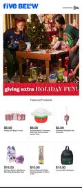 Five Below weekly ad week 49 Page 1
