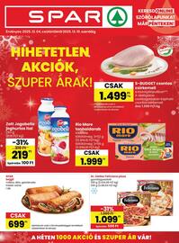 Spar akciós újság hét 49 Oldal 1
