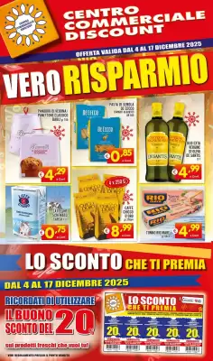 Volantino Centro Commerciale Discount (valido fino al 17-12)