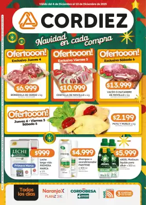Folleto Cordiez (válido hasta 10-12)