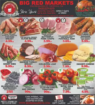 Big Red Markets flyer (valid until 9-12)