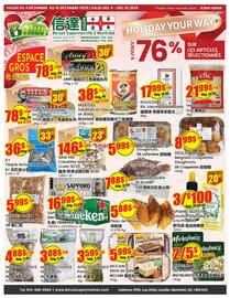 Btrust Supermarket flyer week 49 Page 1