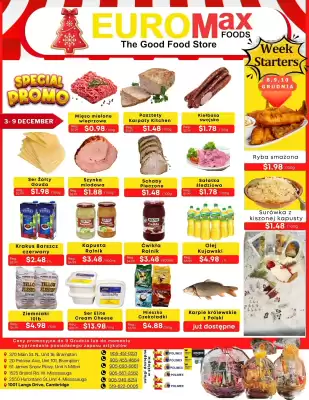 EuroMax Foods flyer (valid until 9-12)