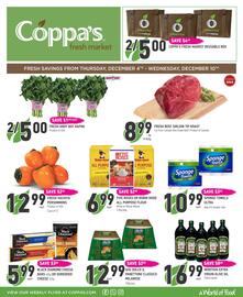 Coppa's Fresh Market flyer week 49 Page 1