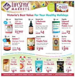 Lifestyle Markets flyer week 49 Page 1