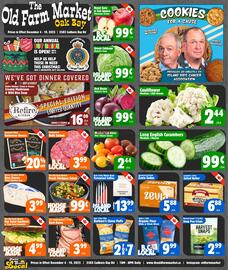 The Old Farm Market flyer week 49 Page 1