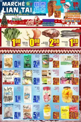 Marché Lian Tai flyer (valid until 9-12)