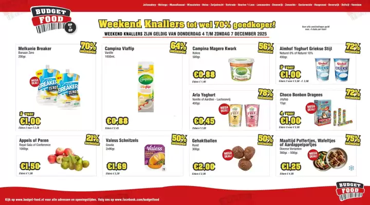 Budget Food folder (geldig t/m 7-12)