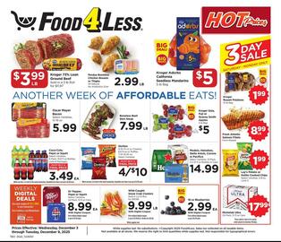 Food 4 Less weekly ad week 49 Page 1