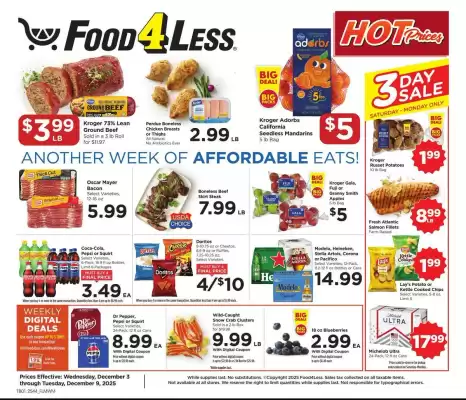 Food 4 Less weekly ad