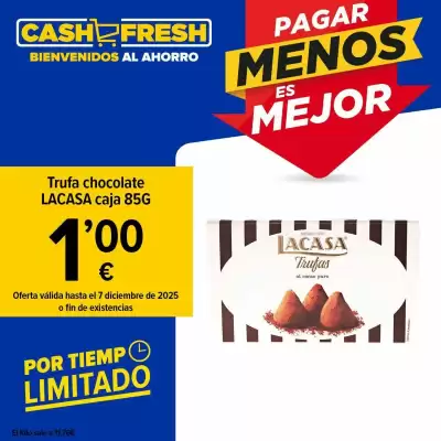 Folleto Cash Fresh (válido hasta el 7-12)