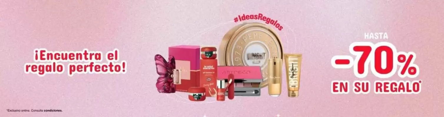 Folleto Arenal Perfumerías (válido hasta el 10-12)