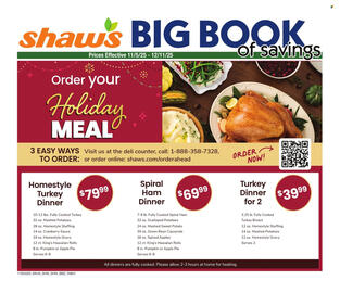 Shaw's flyer week 49 Page 1