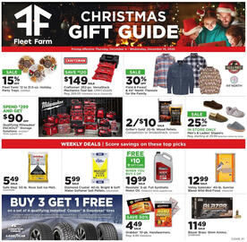 Mills Fleet Farm weekly ad week 49 Page 1