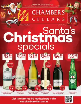 Chambers Cellars catalogue (valid until 16-12)