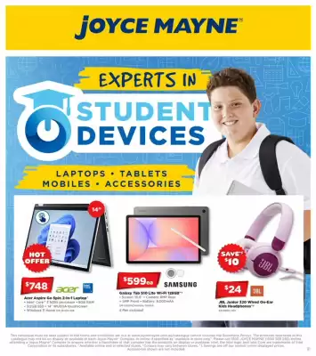 Joyce Mayne catalogue (valid until 31-01)