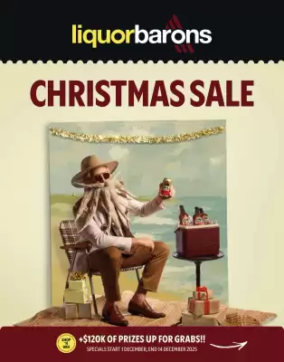 Liquor Barons catalogue (valid until 14-12)