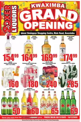 Boxer Liquors catalogue (valid until 16-12)