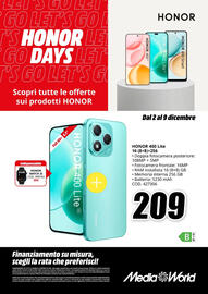 Volantino MediaWorld settimana 49 Pagina 1