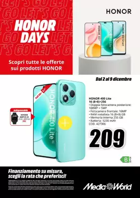 Volantino MediaWorld (valido fino al 9-12)