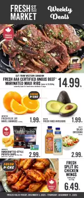 Fresh St Market flyer (valid until 17-12)