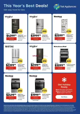 Trail Appliances flyer (valid until 17-12)
