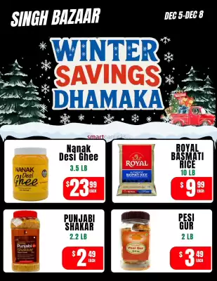 Singh Bazaar flyer (valid until 17-12)