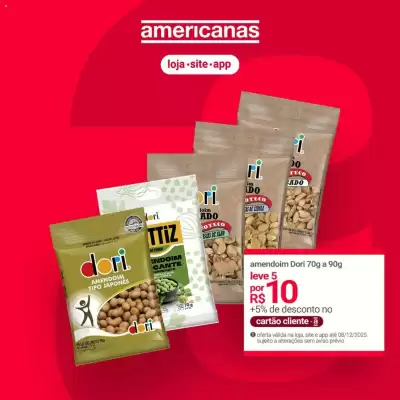 Encarte Lojas Americanas (válido até 8-12)