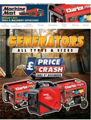 Machine Mart catalogue (valid until 9-12)