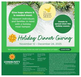 Community Natural Foods flyer week 49 Page 13