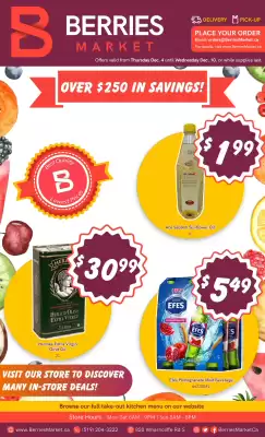 Berries Market flyer (valid until 10-12)