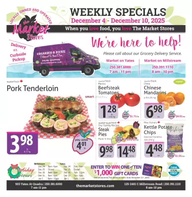 The Market Stores flyer (valid until 10-12)
