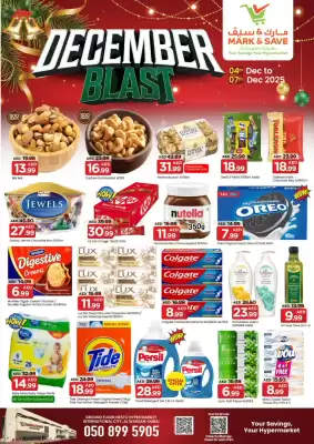Mark & Save catalogue (valid until 7-12)