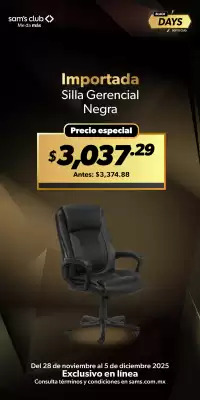 Catálogo Sam's Club (válido hasta 5-12)