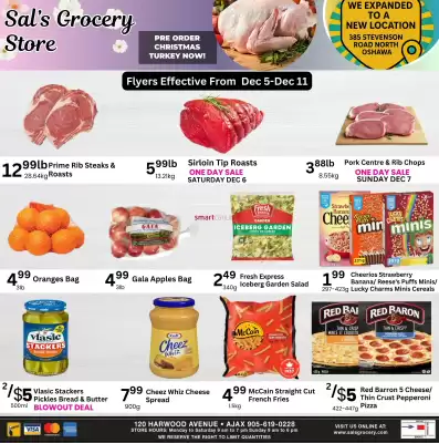 Sal's Grocery flyer (valid until 11-12)