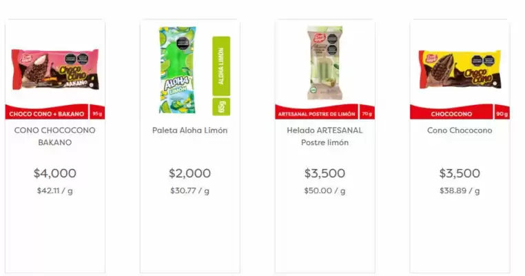 Catálogo Cream Helado (válido hasta 31-12)