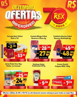 Catálogo Supermercados Rex (válido até 10-12)