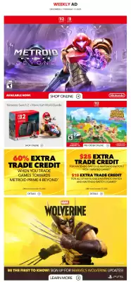 EB Games flyer (valid until 10-12)