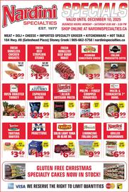 Nardini Specialties flyer week 49 Page 1