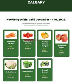 H&W Produce flyer week 49 Page 1
