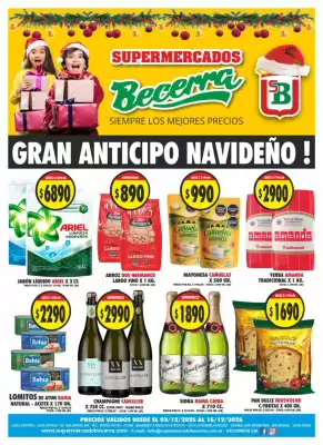 Catálogo Supermercados Becerra (válido hasta 15-12)