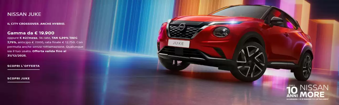 Volantino Nissan (valido fino al 31-12)