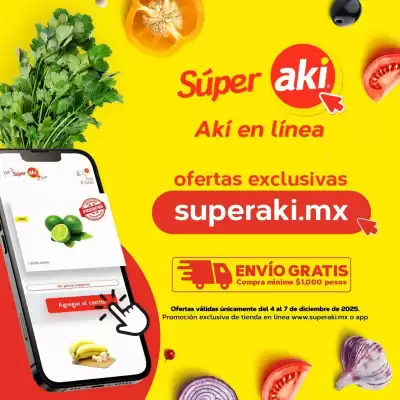 Folleto Super Aki (válido hasta 7-12)
