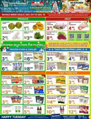 88 Supermarket flyer (valid until 10-12)