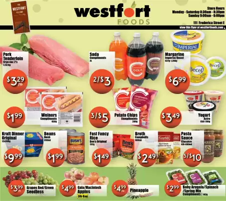 Westfort Foods flyer (valid until 10-12)
