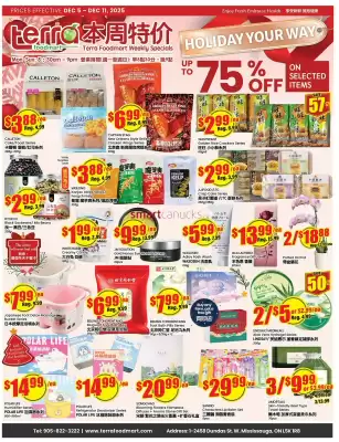 Terra Foodmart flyer (valid until 10-12)