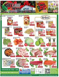 Skyland Foodmart flyer week 49 Page 1