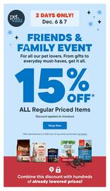 Petvalu flyer week 49 Page 1