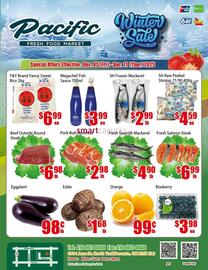 New Pacific Supermarket flyer week 49 Page 1