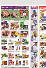Giant Food weekly ad week 49 Page 1